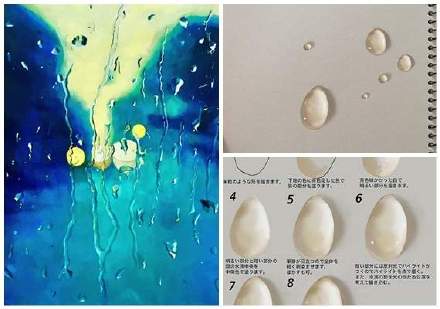 画师教学《8个步骤简单画出超逼真水滴》